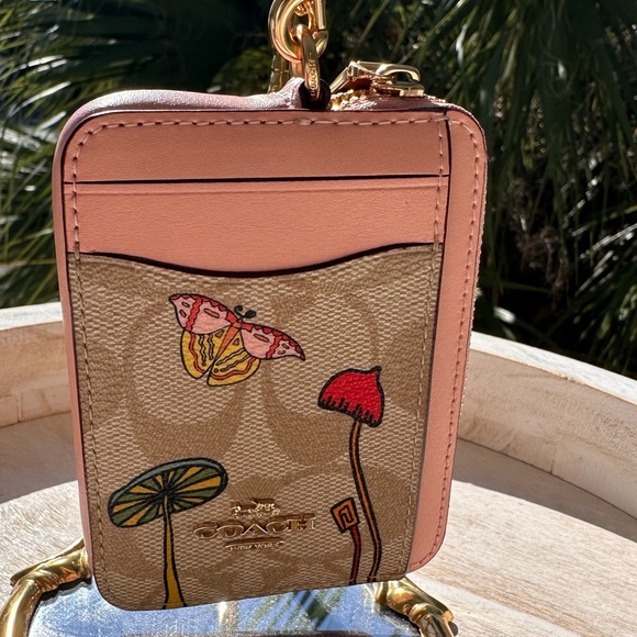 Coach NWT X Observed By Us Zip Card Case In Signature Canvas - Picture 3 of 10